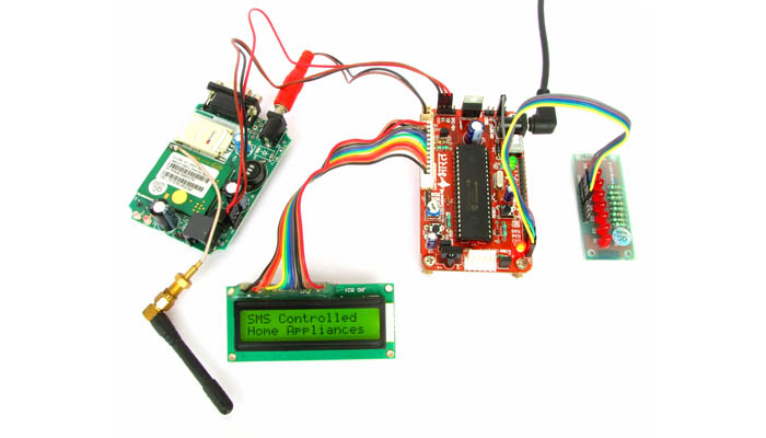 SMS Based Wireless Home Appliance Control System using PIC MCU