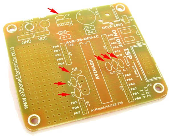 ceramic capacitor pcb marking