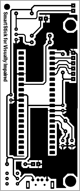 smart stick project pcb