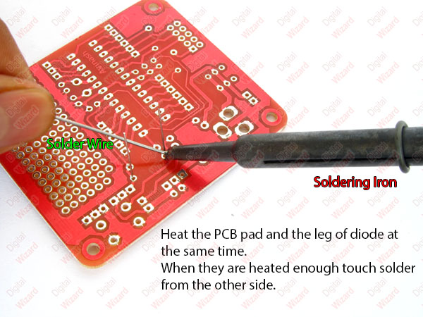 soldering diodes