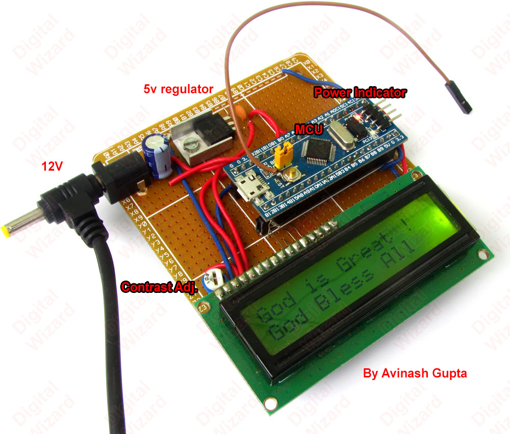 STM32 HD44780 LCD Interface