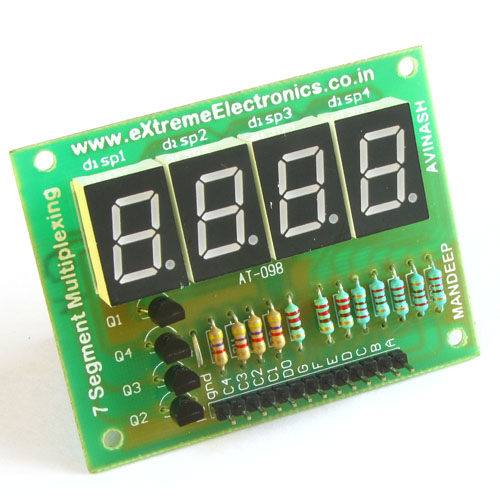 Multiplexed Seven Segment Display